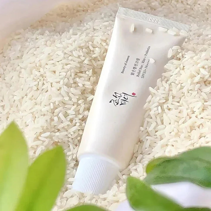 Spf 50  واقي شمس بخلاصة الأرز وبروبيوتيك من بيوتي اوف جوسون - 50مل